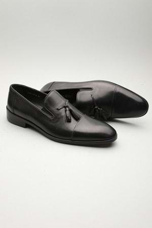 Gondol Erkek Hakiki Deri Klasik Loafer Siyah 42 ttx.601141