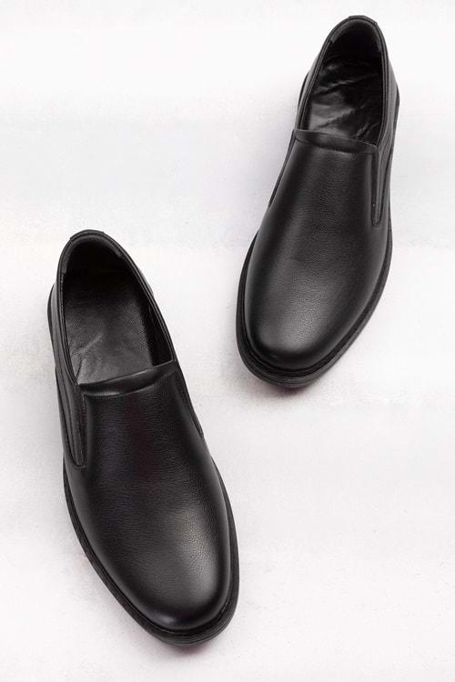Gondol Erkek Hakiki Deri Günlük Rahat Ayakkabı pş.1971 - Siyah - 42